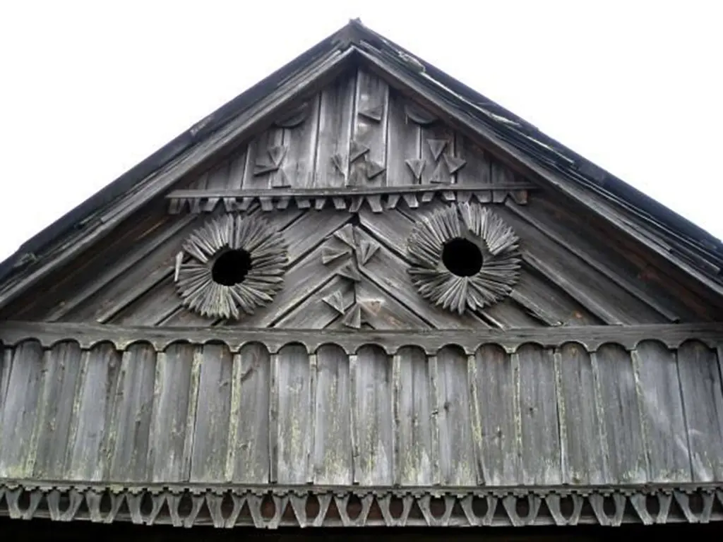 упрыгожванне беларускіх хат, ліштвы, дах