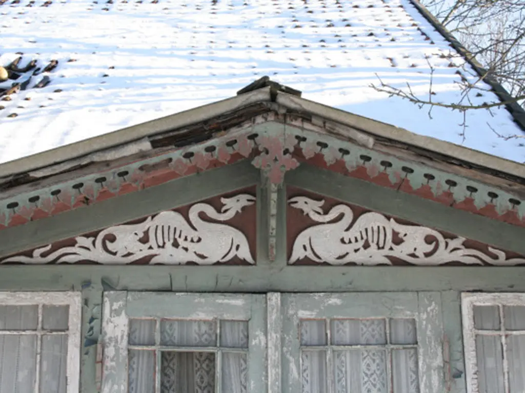 упрыгожванне беларускіх хат, ліштвы, дах