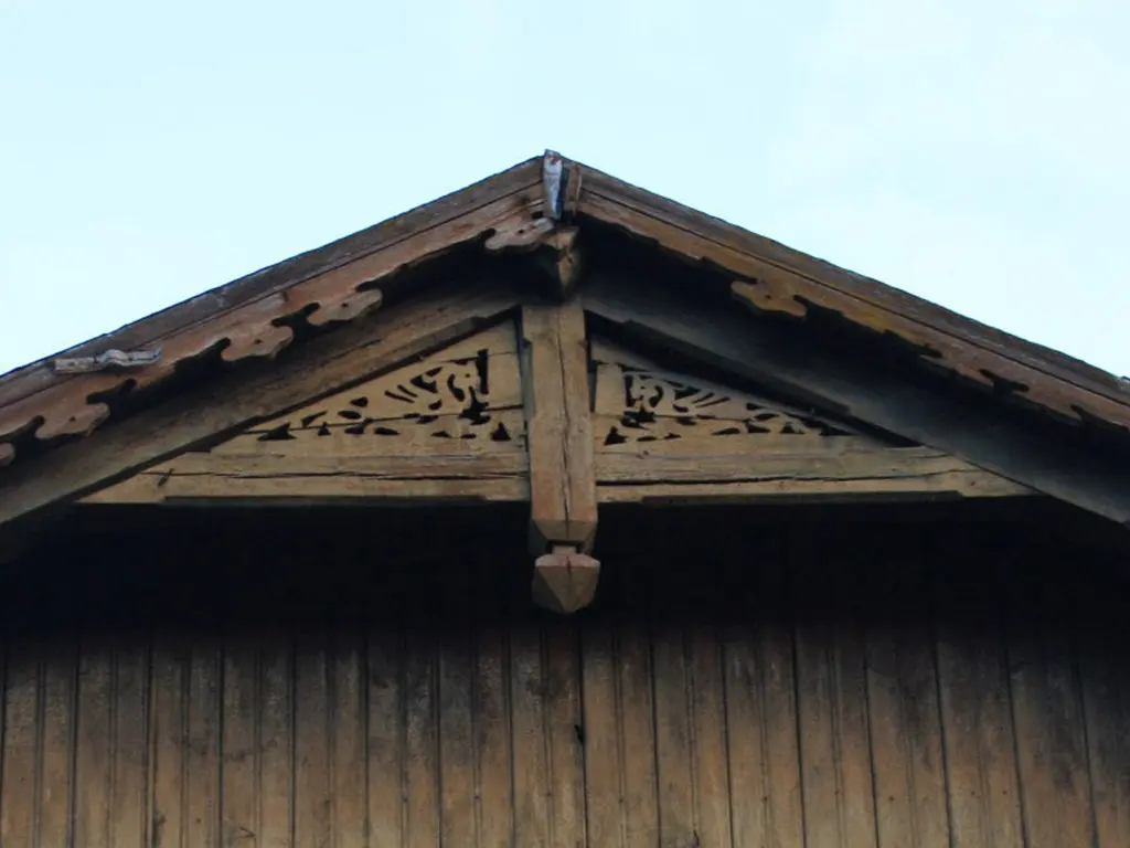 упрыгожванне беларускіх хат, ліштвы, дах