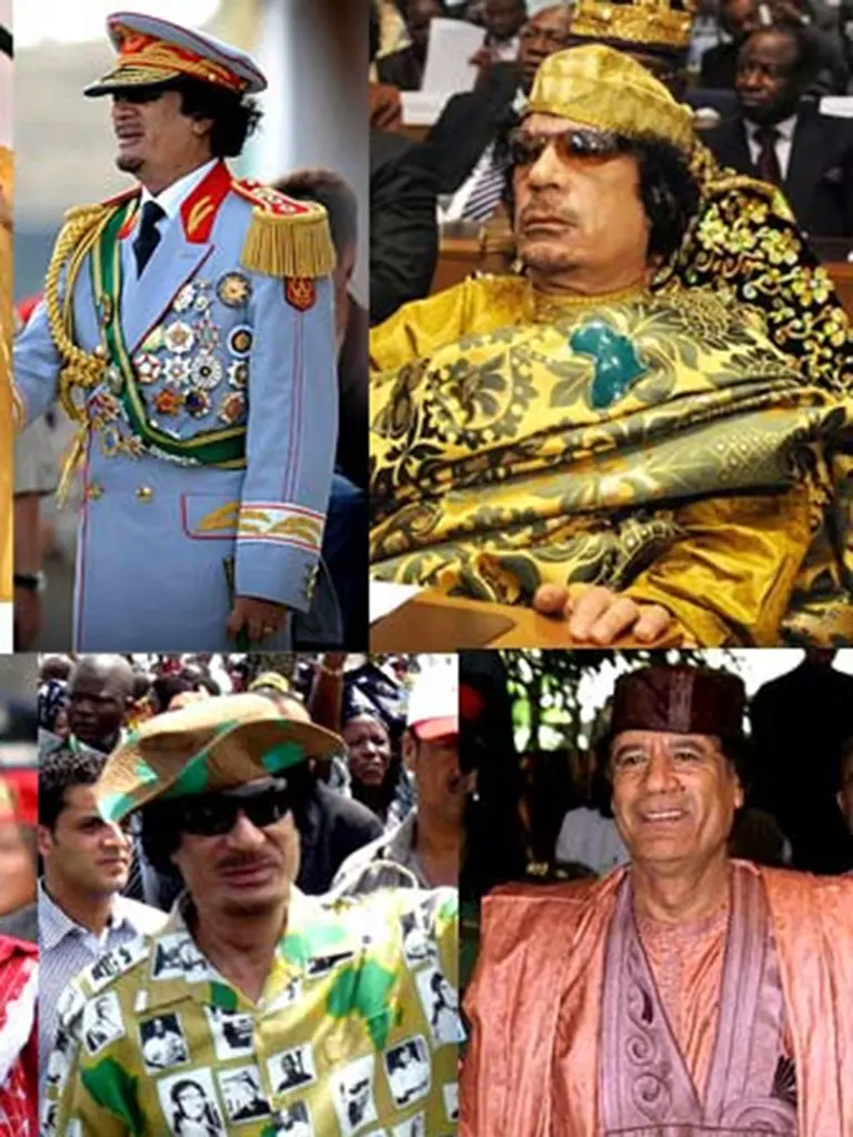 мода кадафі, стыль кадафі