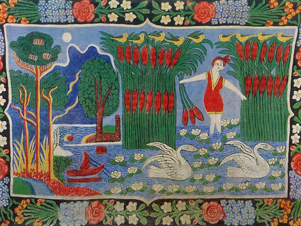 «Дзева на водах» Алена Кіш