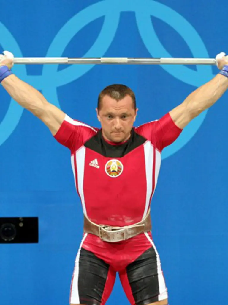 Сяргей Лаўрэнаў, цяжкая атлетыка ў беларусі