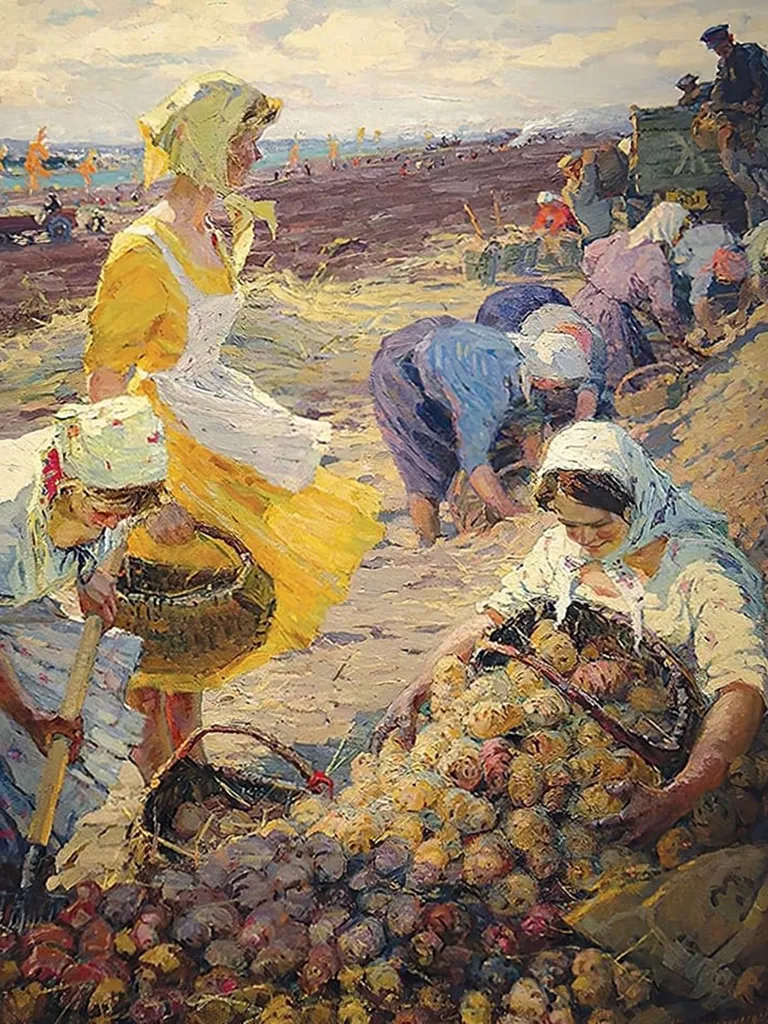 Валер'яна Жолтак, карціны беларускіх мастакоў пра восень