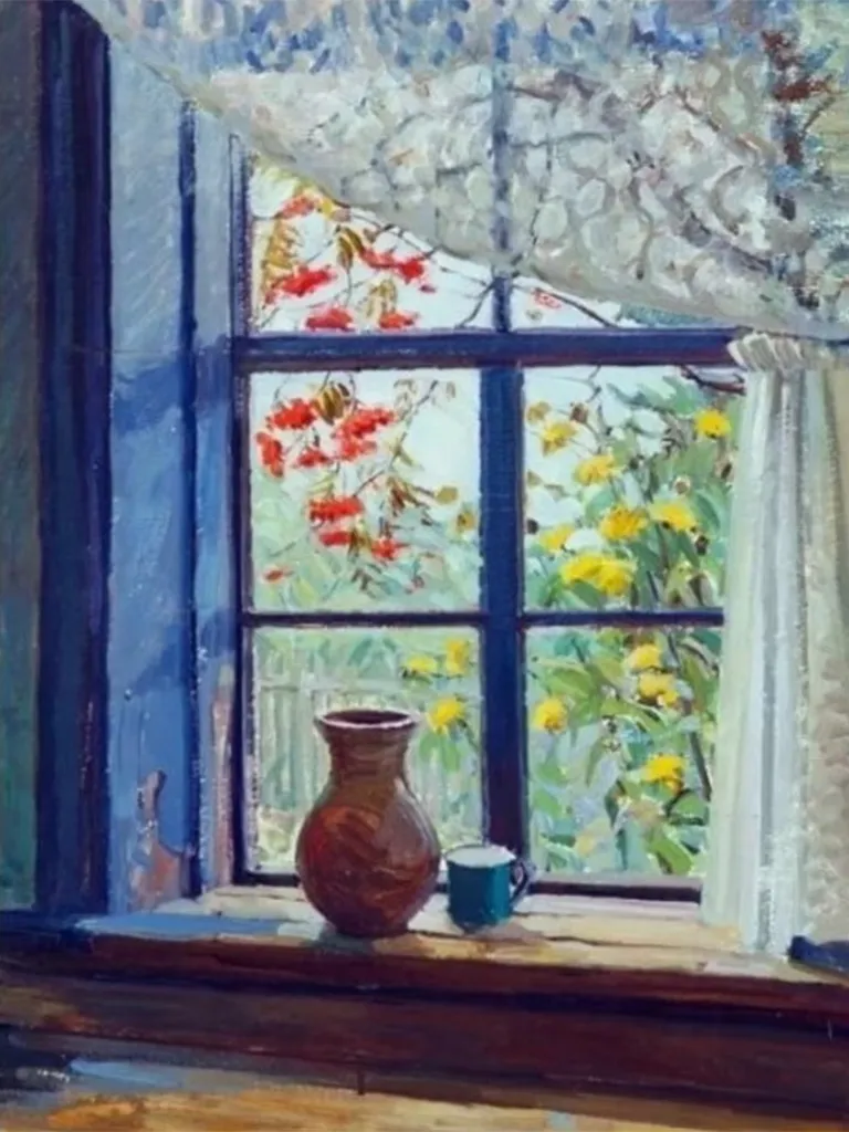 Валер'яна Жолтак, карціны беларускіх мастакоў пра восень