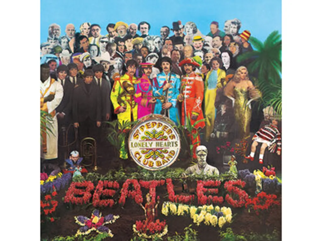 Вокладка альбома Sgt. Pepper's Lonely Hearts Club Band, The Beatles, бітлз, бітлы