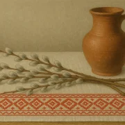 Вярба — важнае дрэва для беларусаў. У ёй жывуць нячысцікі, яна з’явілася пасля ўцёкаў ад шлюба