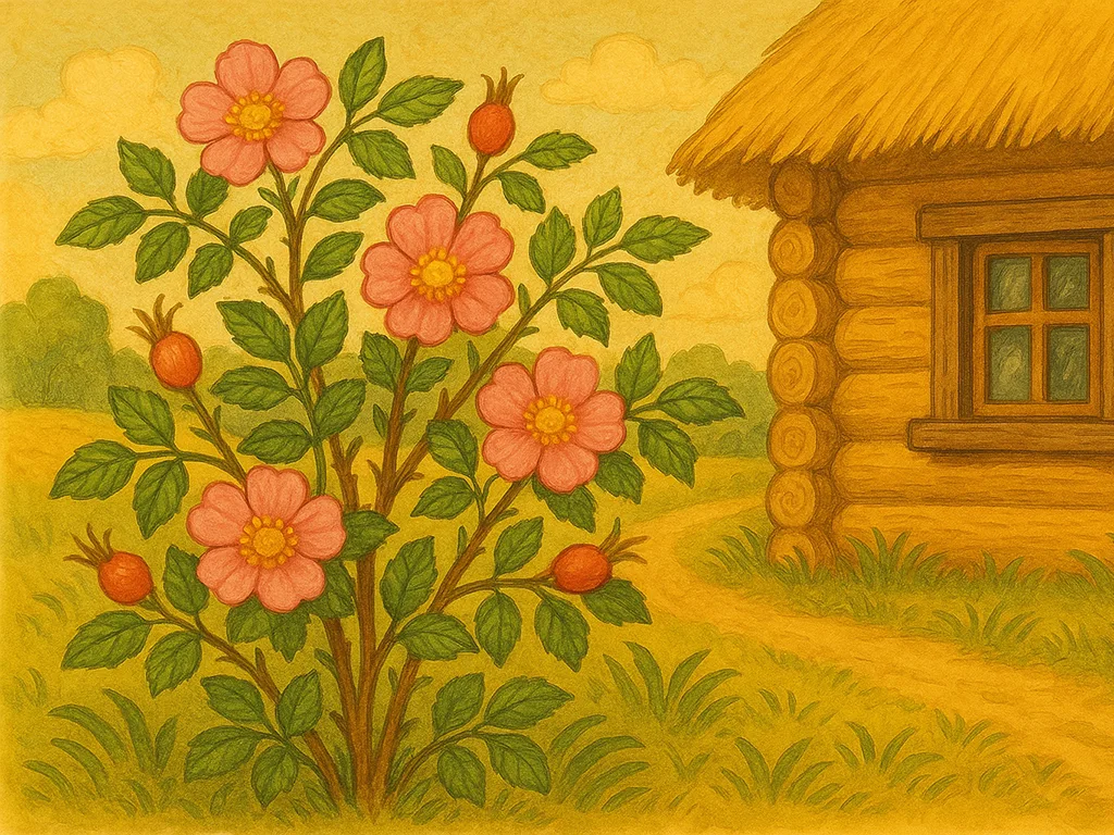 шыпшына, дзікая роза, як говораць беларусы, ягады беларускія