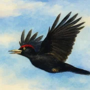 Птушка, якая можа прадказаць дождж і бяду. Расказваем пра чорную жаўну