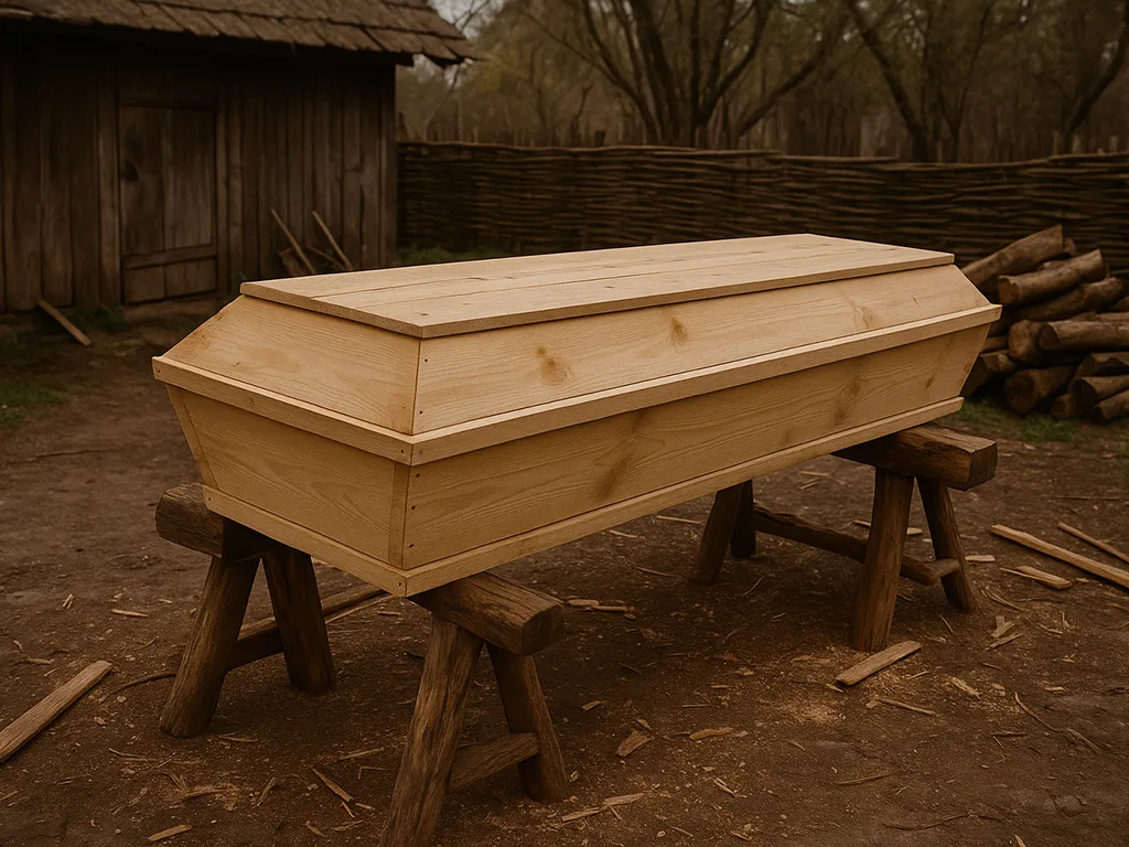 Ад «новай хаткі» да сімвала смерці. Расказваем пра труну ў беларускай міфалогіі