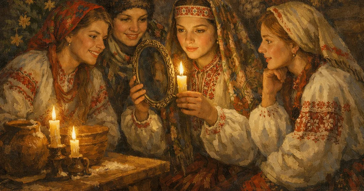 З дапамогай ежы, жывёл і сноў. Як варажыць на Каляды?