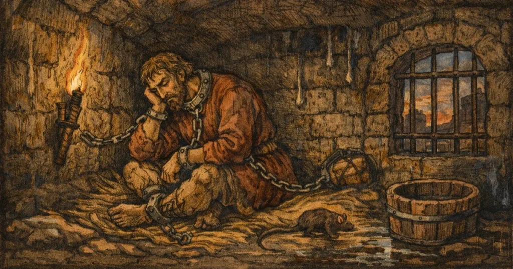 Смерць за бунт, небяспечных — на дно. Як сядзелі ў турмах ВКЛ?