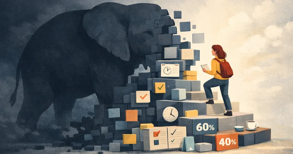 Ад панядзелка да выніку: 28 дзён супраць пракрастынацыі